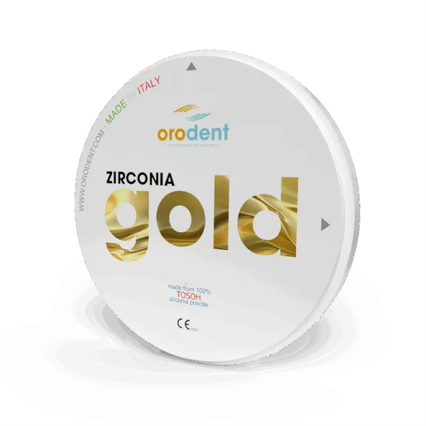 Zirconia Orodent Gold 1200 MPa